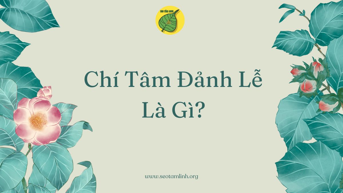 chí tâm đảnh lễ là gì